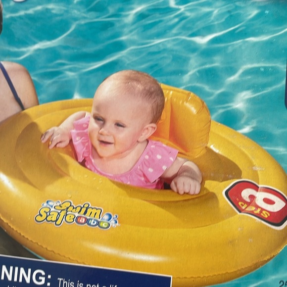 Bestway Swim safe baby triple ring 6-18 mos new in box - Picture 3 of 5